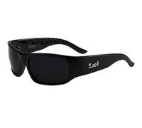 LOCS Occhiali da sole Super Dark 6018, nero