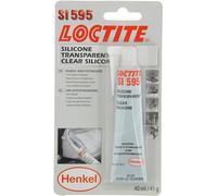 Loctite 026019 595 - Silicone Trasparente sigillante per riempimento e impermeabilità, 40 ml