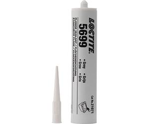 Loctite 142480 Silicone Mastice, 300 ml, Grigio