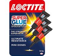 Loctite - Super Glue-3 Power Gel, Tubetto 3 x 1g