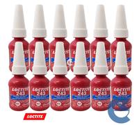 Loctite 243 Frenafiletti 12 Pezzi X 10ml Bloccante Assemblaggi Media Resistenza