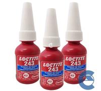 Loctite 243 Frenafiletti 3 Pezzi X 10ml Bloccante Assemblaggi A Media Resistenza
