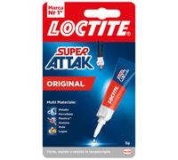 LOCTITE - 2632156 - Colla Super Attak Original - 3 gr - trasparente - Loctite - 30427 - Conf. da 1 Pz.