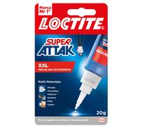 LOCTITE - 2632807 - Colla Super Attak XXL - 20 gr - trasparente - Loctite - 74784 - Conf. da 1 Pz.