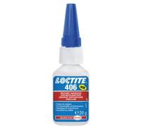 Loctite 406 20 ml Adesivo Istantaneo Professionale - Per Plastica e Gomma