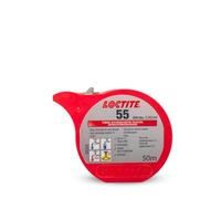 LOCTITE® 55 24 x 50 m Bobina - Filo di tenuta idraulica | Nastro sigillante per tubi | Sostituisce la filasse e la pasta per giunti | Soluzione ideale per la tenuta idraulica