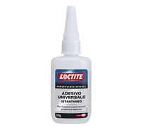Loctite Adesivo Universale Istantaneo 50g, Cianoacrilato, Supercolla Ultrarapida, Trasparente, Non Secca, Tappo Anti-Otturazione, Tubetto da 50g