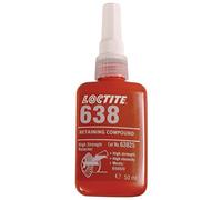 LOCTITE 638 ORIGINALE 50 ML BLOCCANTE ACCOPPIAMENTI LTA RESISTENZA INGRANAGGI