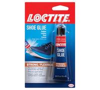 Loctite Colla per scarpe, colla per tessuti forte e flessibile, resistente all'acqua, agli urti e alle vibrazioni, si asciuga trasparente, flacone da 17,7 ml, 1 confezione