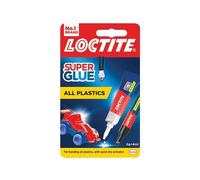 Loctite - Colla Super per Tutte le Materie Plastiche, Tubo 4ml + Penna 2g