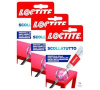 Loctite Scollatutto, Rimuovi colla cianoacrilica, gel e trasparente, etichette e residui adesivi, 1x5g (Confezione da 3)