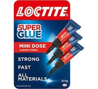 LOCTITE - Set di mini tubetti di colla Super Glue, 3 x 1g