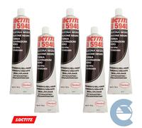 Loctite Si 5940 Silicone Guarnizioni Nero 5 Pezzi X 100 Ml Sigillante Multiuso
