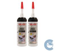 Loctite Si 5980 Quick Gasket 2 Pezzi X 100ml Sigilla Flange E Sigillature