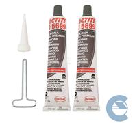 Loctite Si5699 Silicone Ossimico Grigio 2 Pezzi X 80ml Resiste Ad Acqua