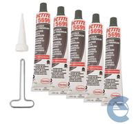 Loctite Si5699 Silicone Ossimico Grigio 5 Pezzi X 80ml Resiste Ad Acqua