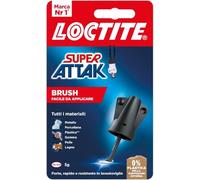 Colla Super Attak Easy Brush - 5 gr - trasparente - Loctite