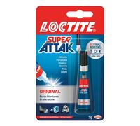 Adesivo liquido Loctite Super Attak® - 153135 Adesivo liquido dal contenuto di 3 g in tubetto tipologia liquido in confezione da 1 Pz.
