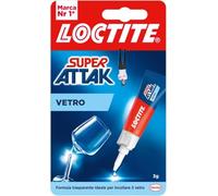 Colla Super Attak Vetro - 3 gr - trasparente - Loctite