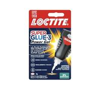 Loctite Super Glue-3 Power Gel Control, colla istantanea superpotente con flusso controllato, colla universale per la maggior parte dei materiali, colla gel in flacone antiurto 3 g