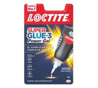 Loctite Superglue-3 Control Power Gel 3gr - Adesivo istantaneo flessibile ed extra forte - Resistente agli urti. Torsioni e Vib NEW