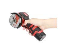 locwanot Mini smerigliatrice angolare cordless, lucidatrice elettrica portatile 18V 550W, adatta per accessori per casa / fabbrica / officina UE