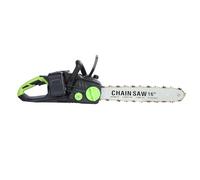 locwanot Motosega elettrica da 16 pollici, motosega a batteria senza spazzole, motosega a batteria con 2 x 4.0 Ah batteria e 2 caricabatterie, motosega elettrica per alberi, legno, fattoria, taglio.