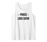 Lodate Il Signore Satana Croci Sottosopra Canotta
