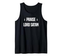 Lodate Il Signore Satana Croci Sottosopra Canotta
