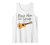 Lodatelo con Le Corde, Musicista di Chiesa con Ukulele Canotta