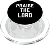 Lode al Signore Fede Cristiana Gesù Adorazione Versetto Bibbia PopSockets PopGrip per MagSafe