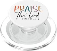 Lode al Signore Salmo 1061 Versetto Bibbia Cristiano PopSockets PopGrip per MagSafe