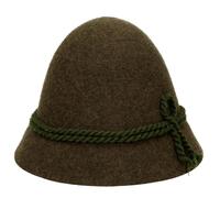 Lodenhut Manufaktur Cappello in loden OBERSTDORF marrone Cappello tradizionale bavarese 58 cm nessun colore