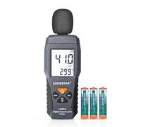 LODESTAR LD353 Decibel Meter, Digital Sound Level Meter 30 - 130 dBA dB Meter per misurare il rumore, dispositivo di misurazione del rumore audio retroilluminazione MAX/MIN, Data Hold Dual Range Uso