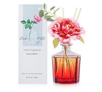 L'odeur Vill Diffusore Profumo Ambiente-250ml diffusore profumato di Gelsomino e giglio con Bastoncini diffusore di Olio Essenziale di fragranza per la casa per la Decorazione della mensola del Bagno.