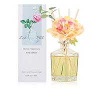 L'odeur Vill Diffusore Profumo Ambiente - 250ml diffusore profumato di Lino con Bastoncini diffusore di Olio Essenziale di fragranza per la casa per la Decorazione della mensola del Bagno.