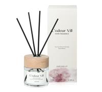 L'odeur Vill Profumatore per Ambienti,Gelsomino Profumatore per Ambienti con Bastoncini di Fragranza, Diffusore di Fragranze per Bagno, Appartamento, Decorazione Della Casa, 100ml