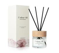 L'odeur Vill Profumatore per Ambienti,Menta e frutta Profumatore per Ambienti con Bastoncini di Fragranza, Diffusore di Fragranze per Bagno, Appartamento, Decorazione Della Casa, 100ml