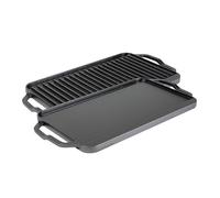 Lodge Cast Iron Chef Style Double Burner - Griglia reversibile