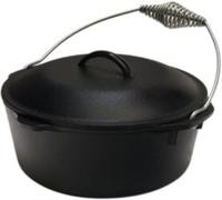 Lodge L12D03 In Ghisa Precondita Casseruola Olandese Da 9 Quart Con Coperchio