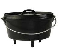 Lodge L14DCO3 Forno Da Campo In Ghisa Stagionato Profondo Con Gambe E Copertura