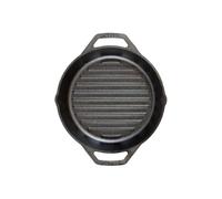 LODGE - Padella in ghisa con doppio manico, 30,5 cm, colore: Nero