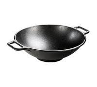 Lodge PRO-Logic-Padella Tipo Wok con 2 Manici, Diametro 35 cm