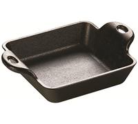 LODGE - Tegame "A SERVIRE" Quadrato in Ghisa Antiruggine, 16,5 x 12,2 x 4,3 cm