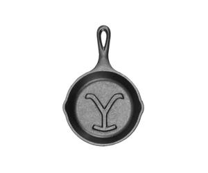 Lodge Yellowstone - Mini padella da 5 pollici, design Power Y