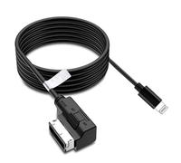 LODMOD MDI MMI MDI Adattatore Aux Interfaccia Musica Charg Media Cavo Consumer Compatibile con MB Comand APS NTG4.5 System per IP 13 12 11 Pro Max Xs max XR