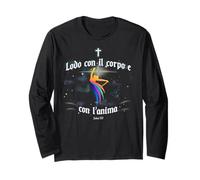 Lodo con Il Corpo e con l’Anima - Salmo 150 Lode Cristiana Maglia a Manica
