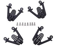 Lodokdre 4 pezzi Posteriore & Anteriore Shock Mount Ammortizzatori per Axial SCX10 RC Crawler Ammortizzatori per 1/10 assiale SCX10 RC
