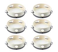 Lodokdre 6 pezzi 15,2 cm Tamborine per KTV Party