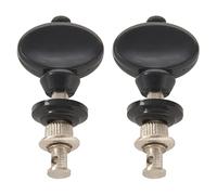 Lodokdre 8 perni di accordatura per ukulele e altri vari strumenti, colore: nero